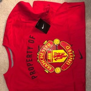 NIKE Manchester United “Property Of” XXL Shirt NWT